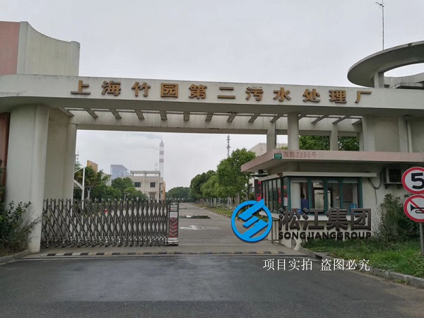 上海市竹园污水处理厂使用现场